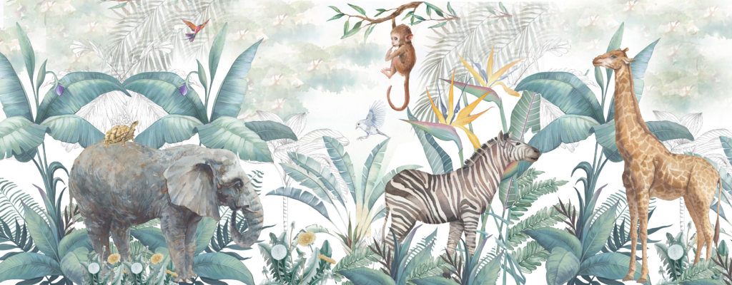 MURAL SELVA MONO