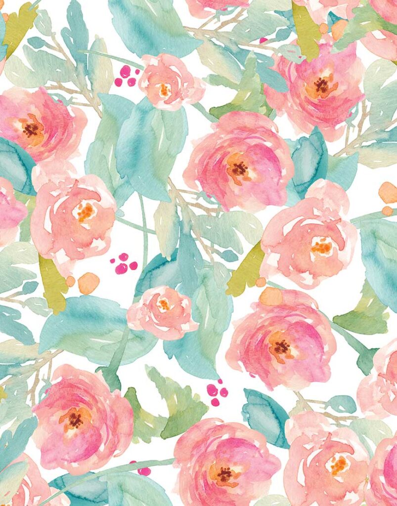 LIBERTY PINK AND GREEN