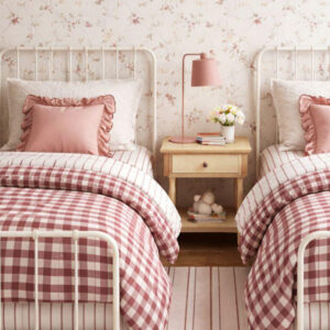 Cama completa VICHY BORDO