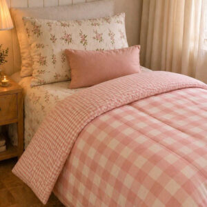 Cama completa VICHY ROSA